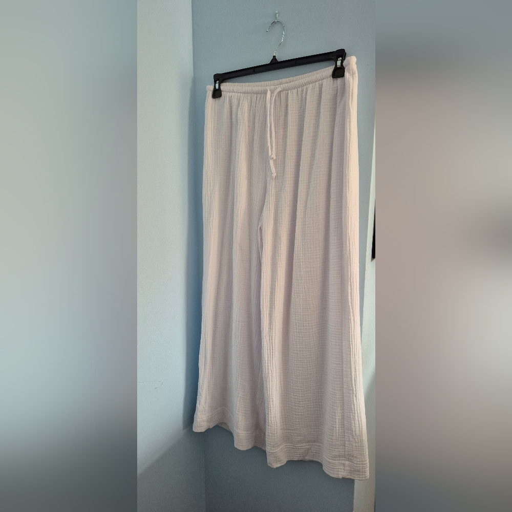 Z Supply Soft White Wide Leg Pants